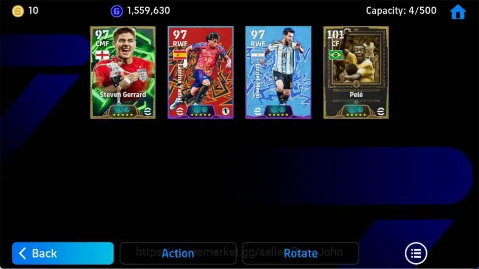 eFootball Accounts Mobile|PW 3067|Epic Steven Gerrard, Pelé|Showtime  image 3