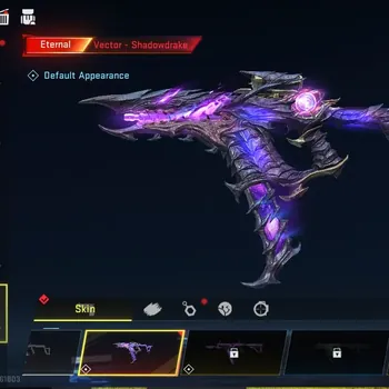 Blood Strike Accounts Collab Skin Asia|Eternal Vector Shadowdrake+RPK Flourish| 3 Legendary Nova,Magnum,FN2K,UMP45+9