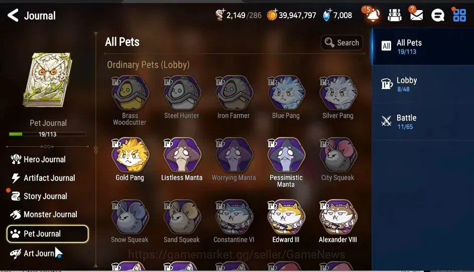 Epic Seven Accounts GLOBAL Unverif|NewEra|9 ML(NM LUna,RoLight,Straze, image 12