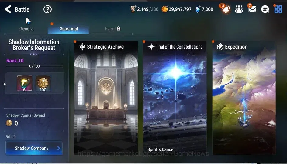 Epic Seven Accounts GLOBAL Unverif|NewEra|9 ML(NM LUna,RoLight,Straze, image 19