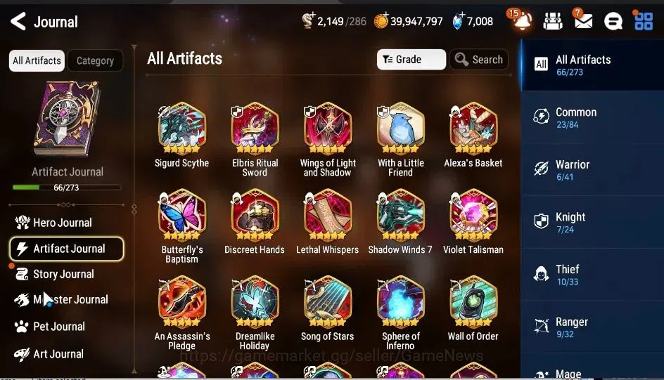 Epic Seven Accounts GLOBAL Unverif|NewEra|9 ML(NM LUna,RoLight,Straze, image 9