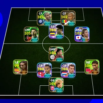 eFootball Accounts Legends & Iconic Players EFOOTBALL 2027 | EPIC ADRIANO,LEGEND H DIOUF,I KOUNYA,S GERARD,ANDRY SEVCHENKO,F