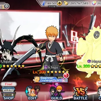 Bleach: Brave Souls Accounts Starter Global | 20K Orb + 89K BP + 205m Coins|Ulquiorra,Ichigo,Mayuri|Fresh Story