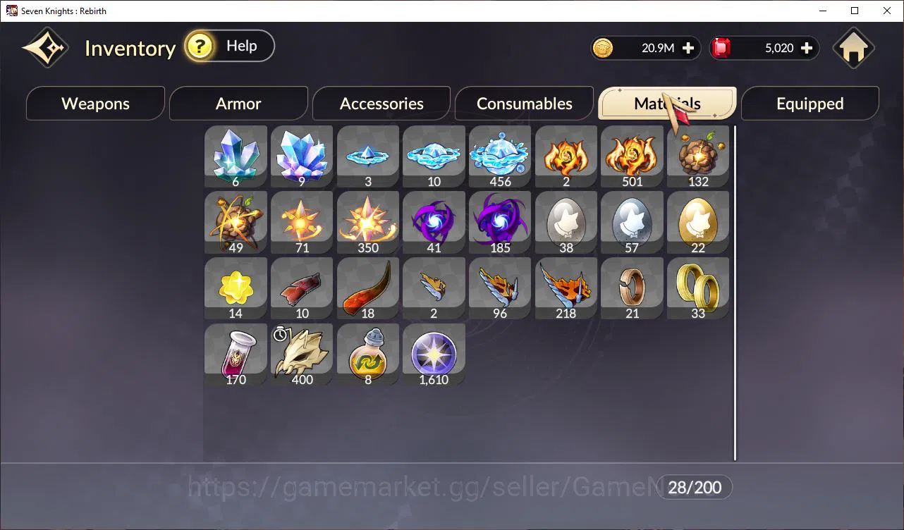 Seven Knights Re:Birth Accounts Global Sea|4 Ex-7k [Juri,MeliaTC1,Fai,Rosie]& 21 T image 11
