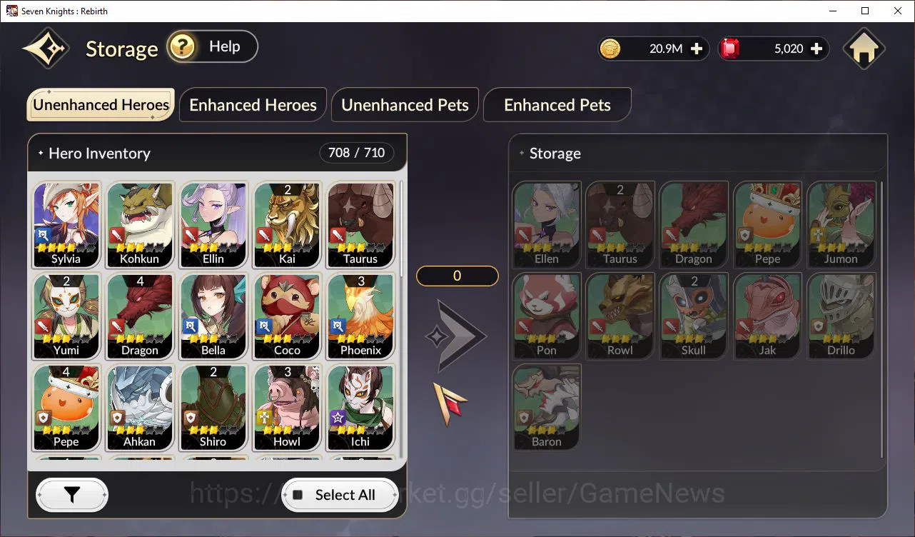 Seven Knights Re:Birth Accounts Global Sea|4 Ex-7k [Juri,MeliaTC1,Fai,Rosie]& 21 T image 13