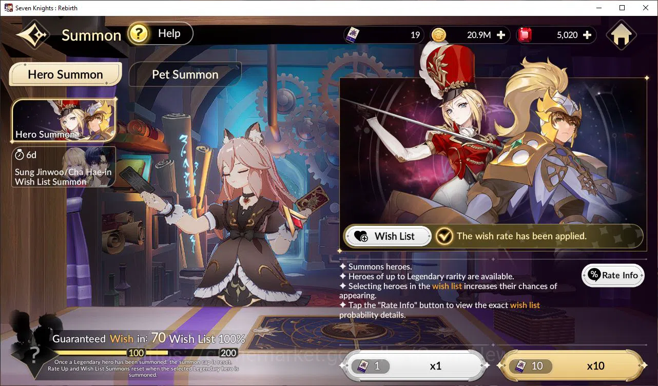 Seven Knights Re:Birth Accounts Global Sea|4 Ex-7k [Juri,MeliaTC1,Fai,Rosie]& 21 T image 14
