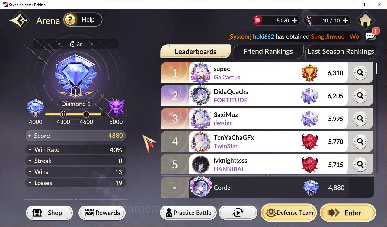 Seven Knights Re:Birth Accounts Global Sea|4 Ex-7k [Juri,MeliaTC1,Fai,Rosie]& 21 T image 16