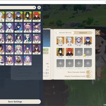 Genshin Impact Accounts Others ASIA|AR 45|2 Limited [Odette,Flins]+Mizuki,Diluc,Tighnari|Check SS|MC Famale|TakeMail(GI1388Z)