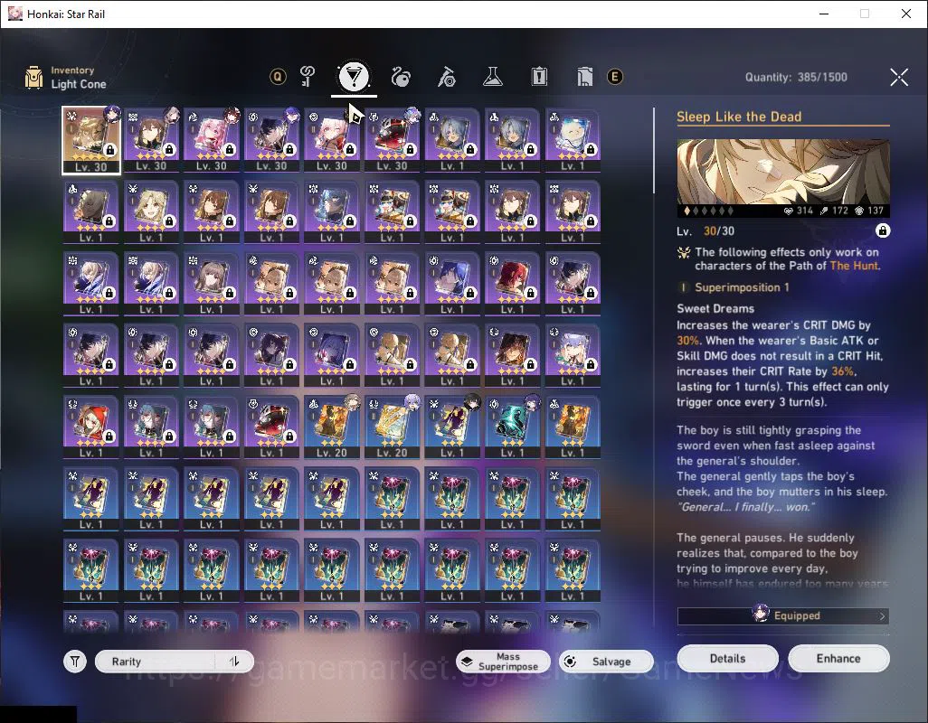 Honkai Star Rail Accounts ASIA|TL 20|9 Limited|SW 999,Cerydra,Acheron,Lingsh image 8
