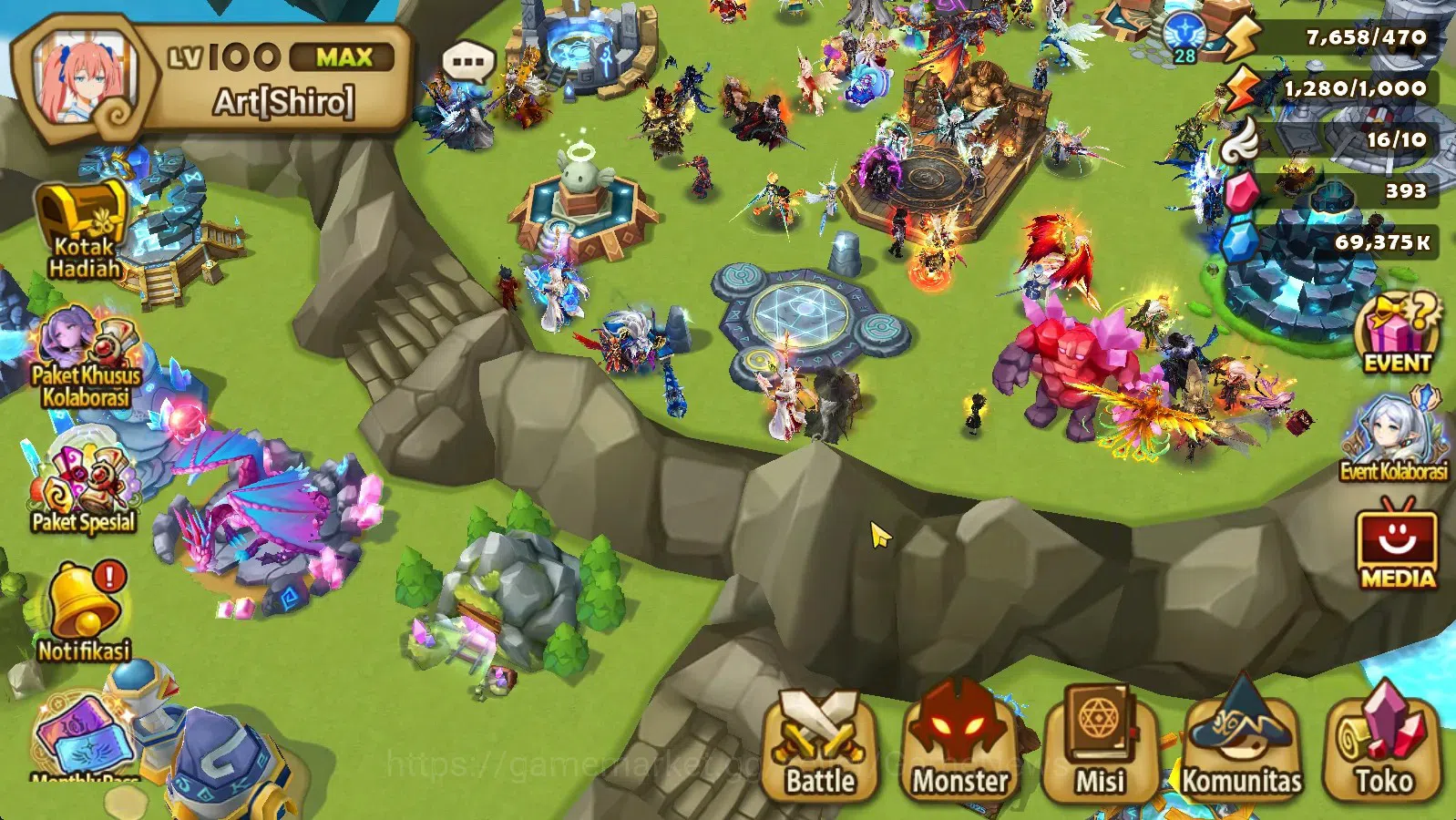 Summoners War: Sky Arena Accounts End-Game ASIA Lv100|4 Hot Lnd (Artamiel,Semei,Nina,Kai) 70+ NB 5 Speed vio rune 173+Swif 1
