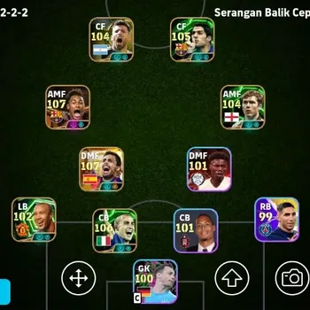 eFootball Accounts Legends & Iconic Players Mobile|PW 3200|Rodri BigT,Neymar Jr BigT,Rul Costa Epic,Sergio Aguero Epic,Fabio