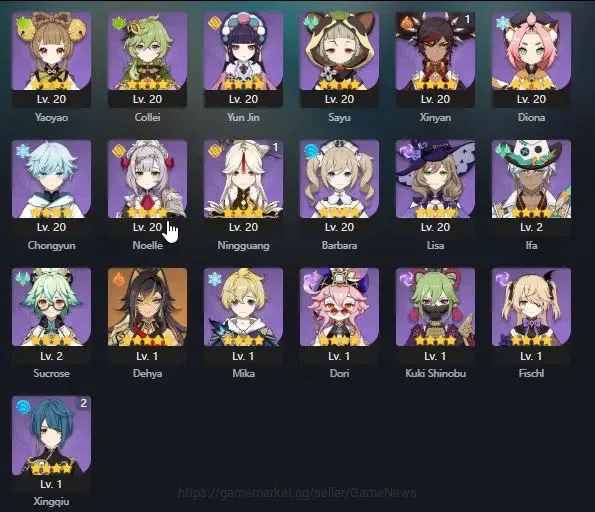 Honkai Star Rail Accounts Asia|TL 65|Bonus GI|11 Limited|Firefly+Sign,The Da image 16