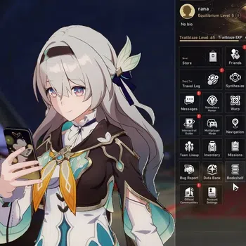 Honkai Star Rail Accounts Others Asia|TL 65|Bonus GI|11 Limited|Firefly+Sign,The Dahlia,Fugue,Yao