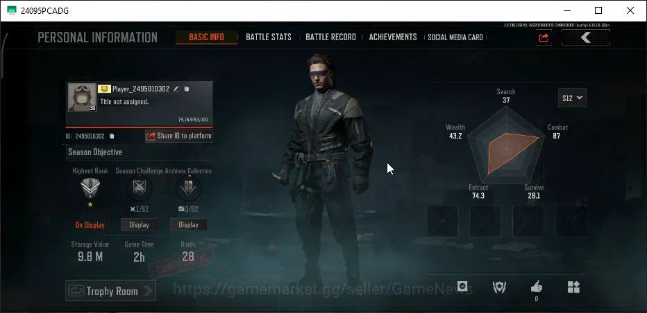 Arena Breakout Accounts MOBILE Lv30|SV 9M|CV 9M| AKM SS, AK-12 GM, MP5 For image 8