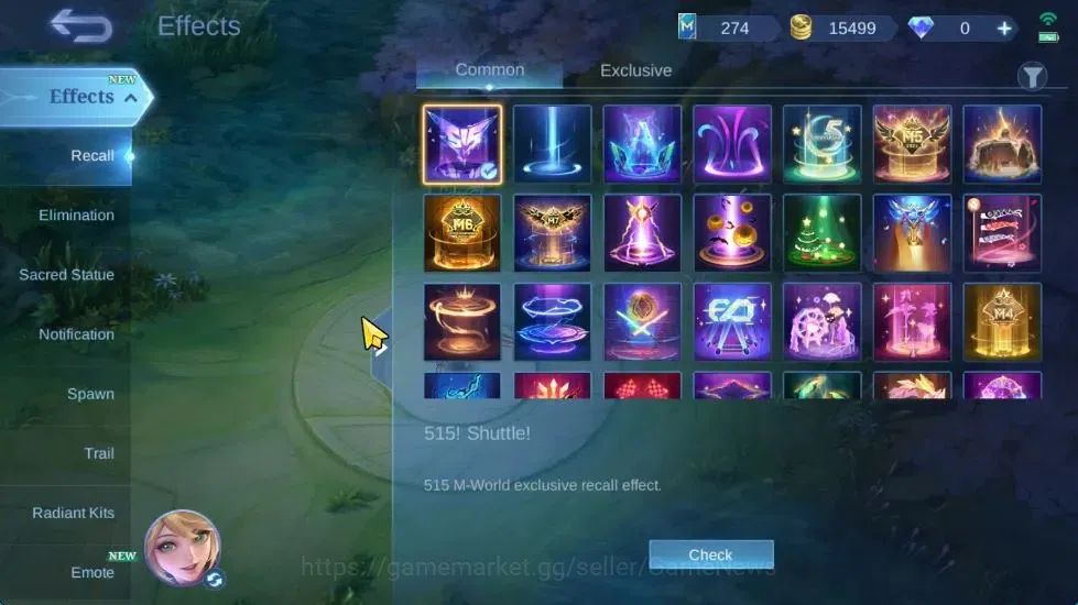 Mobile Legends: Bang Bang Accounts Hero 119|Skin 213|High Glory 58|Sanrio Floryn,CC N image 15
