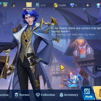 Mobile Legends: Bang Bang Collector Hero 119|Skin 213|High Glory 58|Sanrio Floryn,CC N image 1