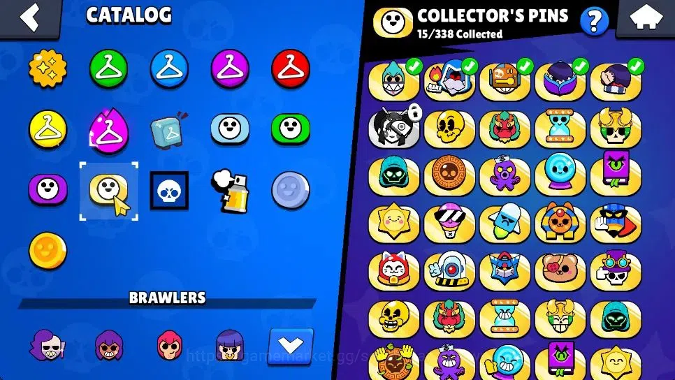 Brawl Stars Accounts 2730 Trophy|24 Brawlers 2 Max Lv|Full Buffies: Edgar,Emz|2 Epic Skin 1 SR|9K Coins 4K Bling|CN ON|Take 18