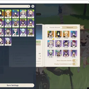 Genshin Impact Accounts Reroll ASIA|AR 35|1 Limited (Emilie) + 1 Standard (Tighnari)|Low Exploration & Main Quest|BD