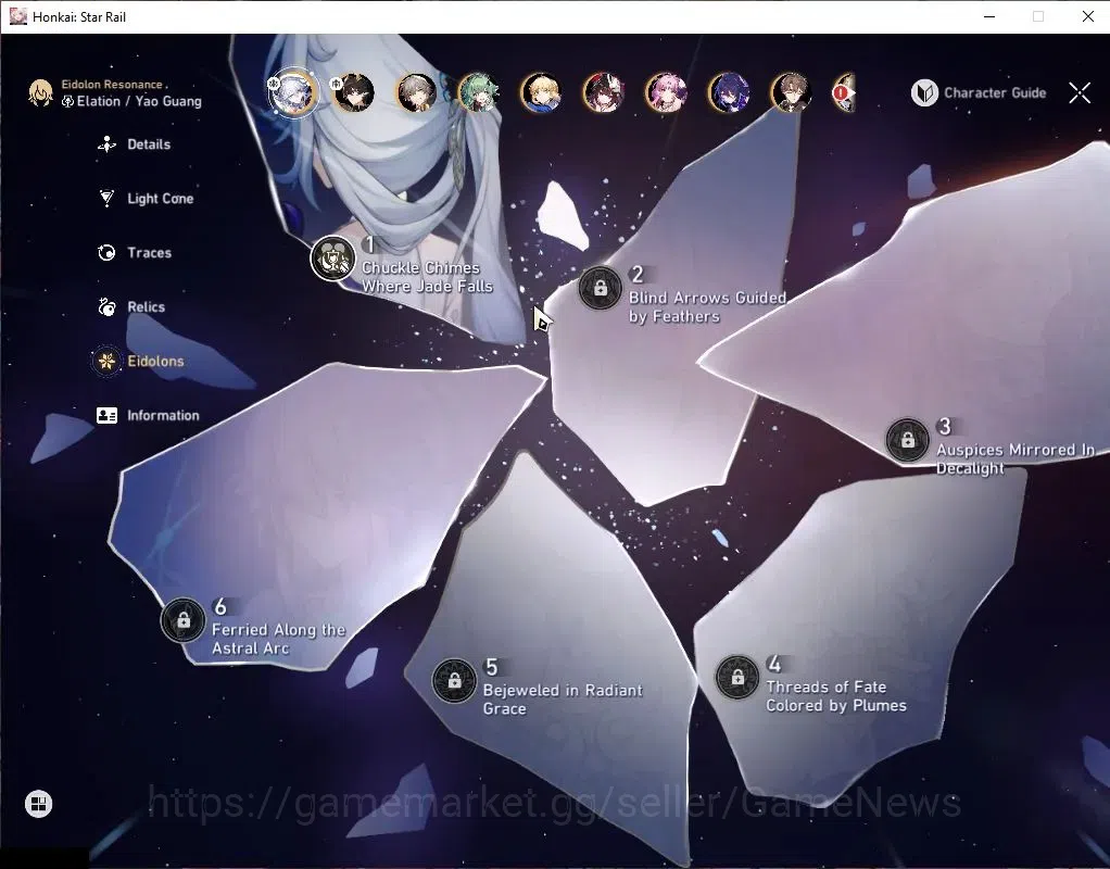 Honkai Star Rail Accounts Asia|TL 65|Elation Prem Team|9 Limited|[Sparxie,Ya image 5