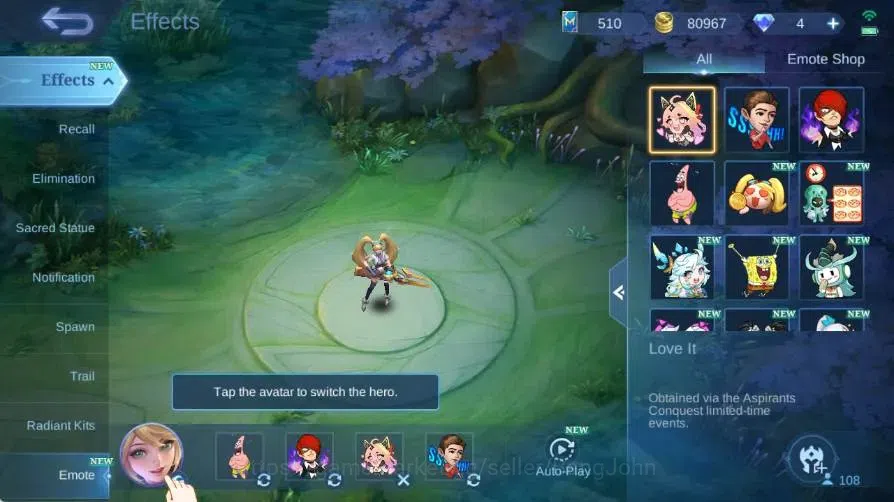 Mobile Legends: Bang Bang Accounts Global|Hero 108|Skin 163|Expert|Collab Badang+Cycl image 2