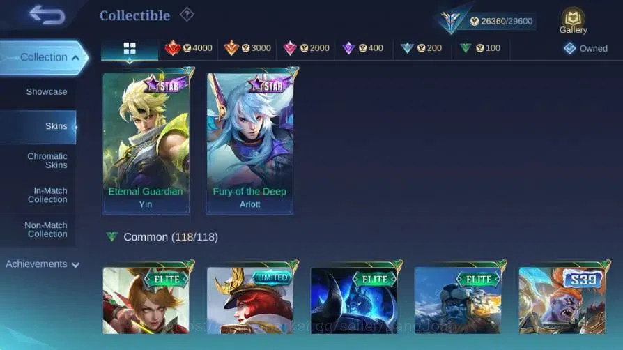 Mobile Legends: Bang Bang Accounts Global|Hero 108|Skin 163|Expert|Collab Badang+Cycl image 5