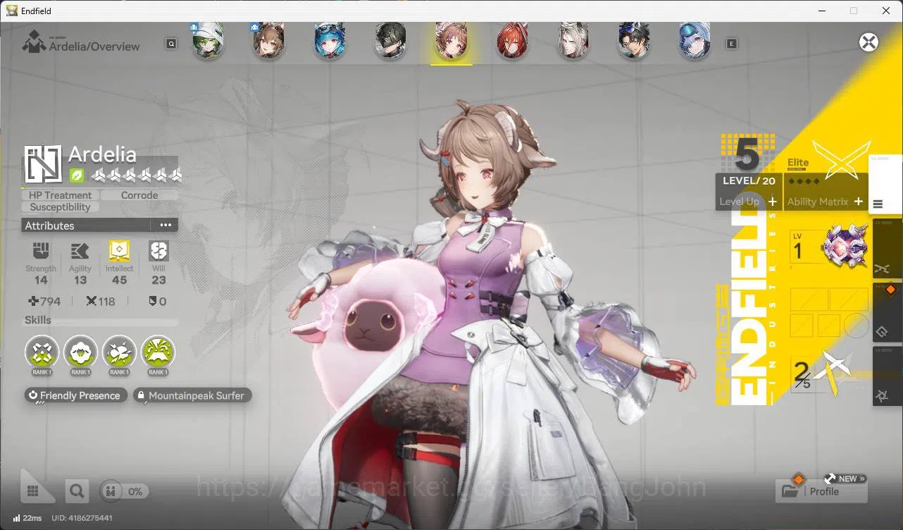 Arknights: Endfield Accounts ASIA | lv 55 Yvonne, gilberta, last rite, Ardelia, image 11