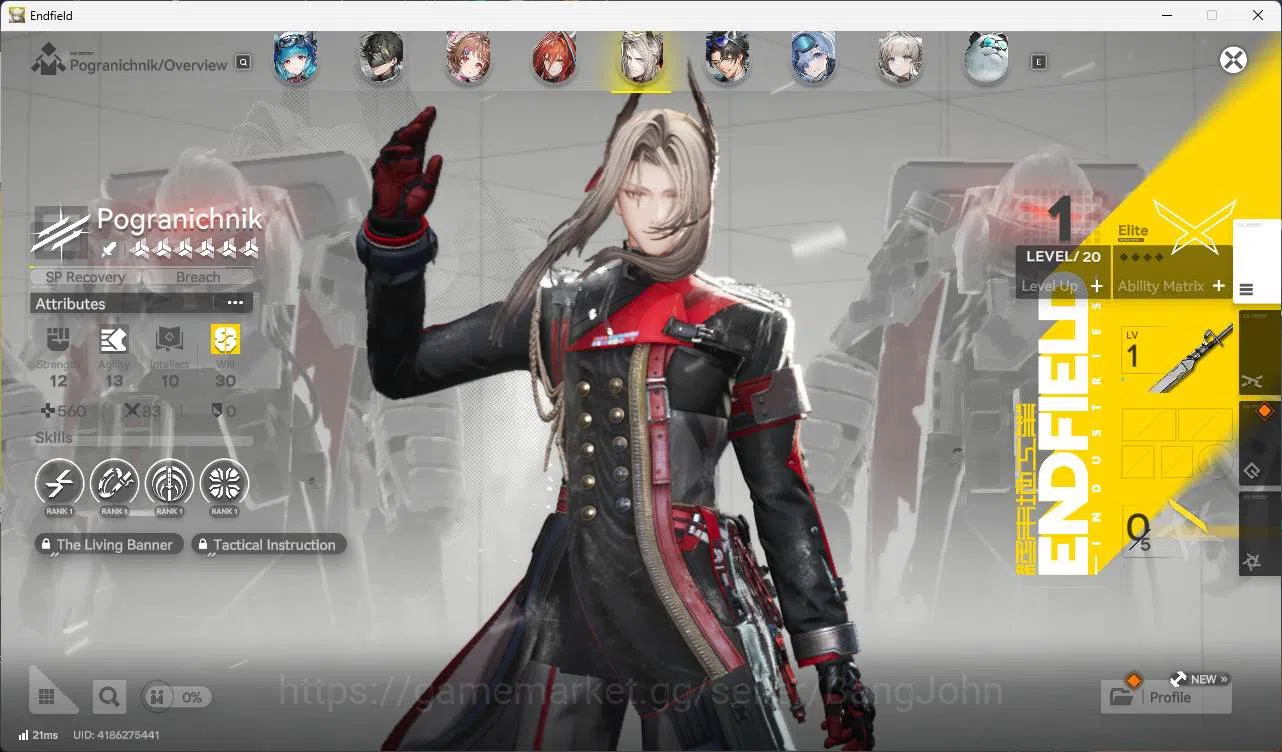 Arknights: Endfield Accounts ASIA | lv 55 Yvonne, gilberta, last rite, Ardelia, image 13