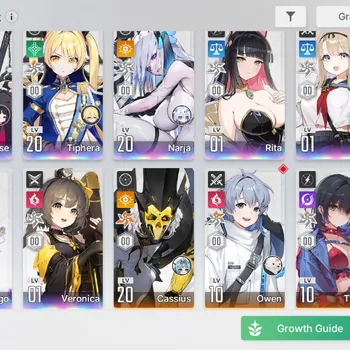 Chaos Zero Nightmare Accounts Global|Lv55|8 SSR 1