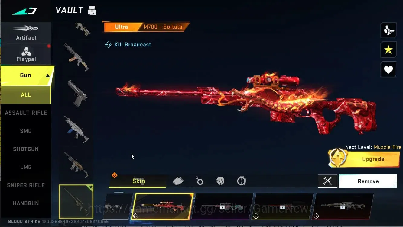 Blood Strike Accounts ASIA|ULTRA Gun M700-Boitatá|Starter|BR Bronze II|L image 5