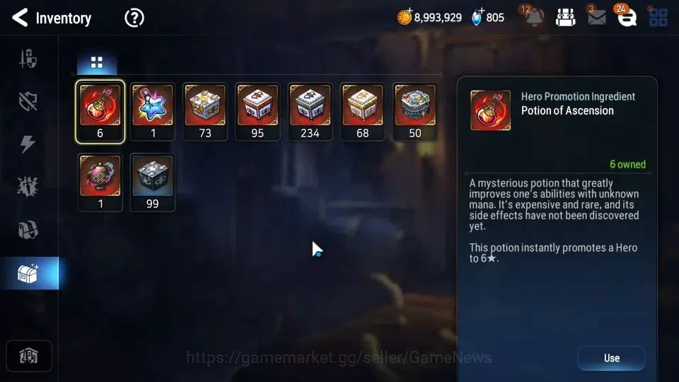 Epic Seven Accounts Server|UnVerif|11 ML Heroes: Boss Arunka, Salome.  image 19