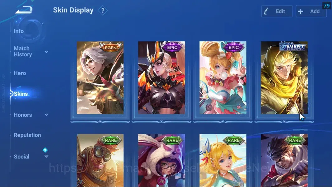 Honor of Kings Accounts Hero 32 Skin 16|Starter with Legend Skin(Yao)+Epic image 3