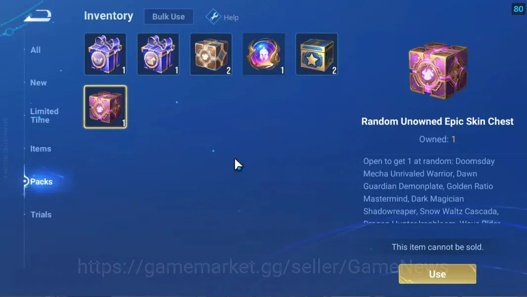 Honor of Kings Accounts Hero 32 Skin 16|Starter with Legend Skin(Yao)+Epic image 5
