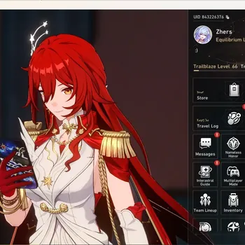 Honkai Star Rail Accounts Others ASIA|TL 66|8 Limited [Himeko*Nova & Robin*Summeretto]+Sign|25k Jade + 11