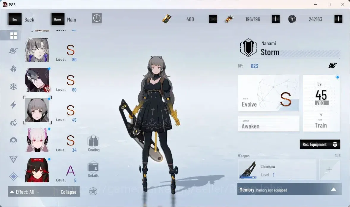 Punishing: Gray Raven Accounts ASIA |(SS Nanami Pulse,S Alisa Echo,S Lucia CW, S image 11