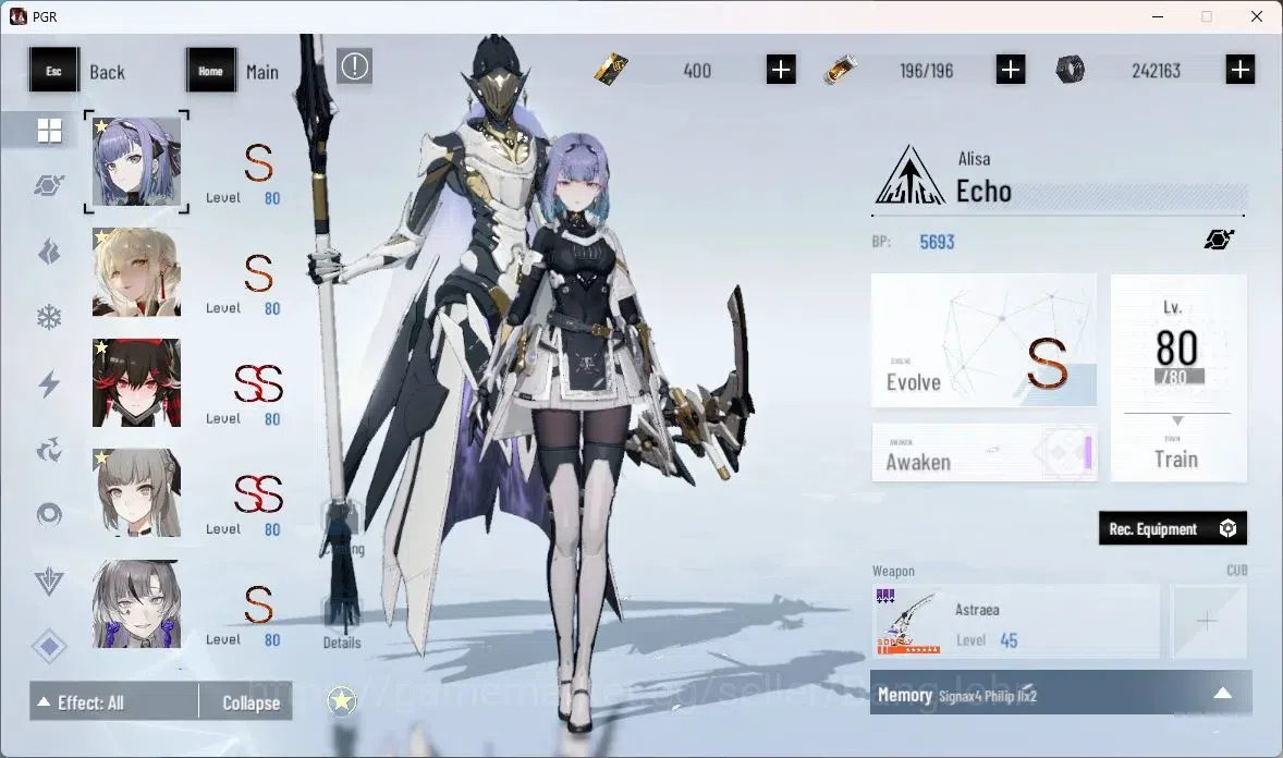 Punishing: Gray Raven Accounts ASIA |(SS Nanami Pulse,S Alisa Echo,S Lucia CW, S image 17