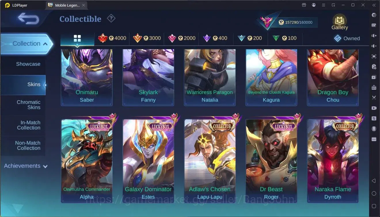 Mobile Legends: Bang Bang Accounts Global| Hero 124| Skin 445| Mega| Legend Franco,Al image 11