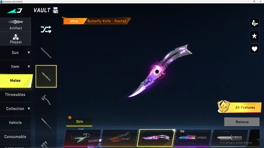 Blood Strike Accounts ASIA | Evo Galil | Eternal UMP | Eternal M4 | Eter image 2