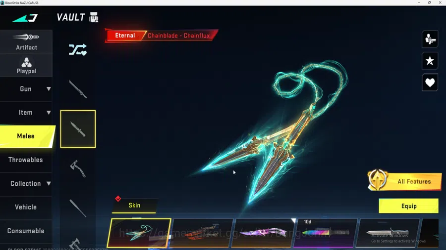 Blood Strike Accounts ASIA | Evo Galil | Eternal UMP | Eternal M4 | Eter image 4