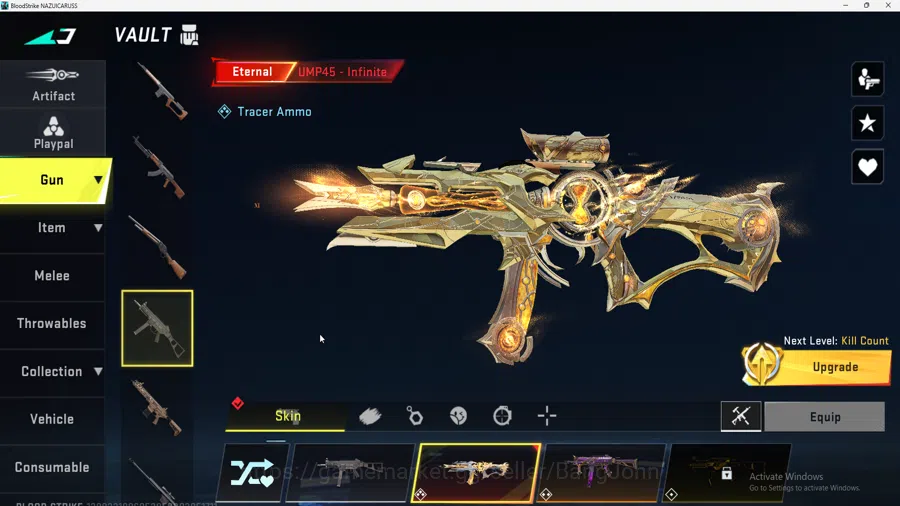 Blood Strike Accounts ASIA | Evo Galil | Eternal UMP | Eternal M4 | Eter image 8