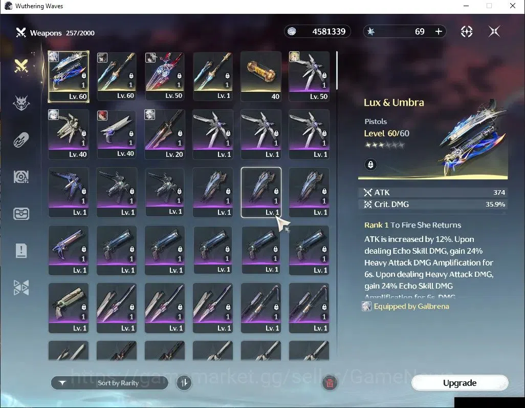 Wuthering Waves Accounts SEA | UL 40 | 3 Limited | Chisa+Sign,Galbrena+Sign image 4