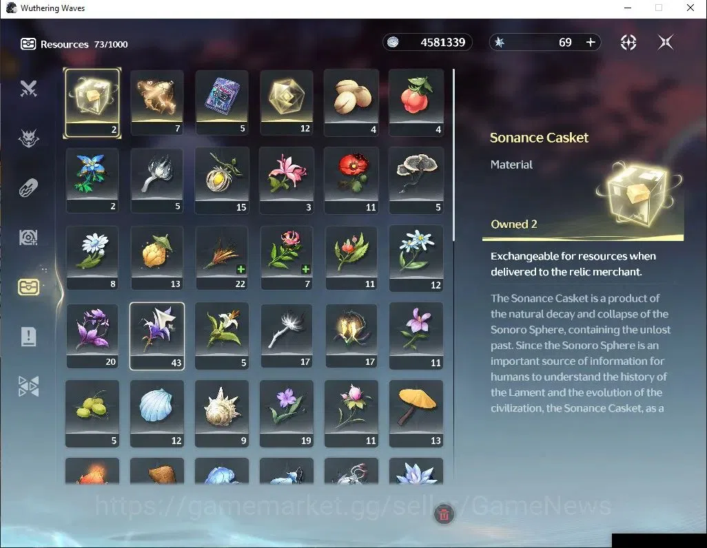 Wuthering Waves Accounts SEA | UL 40 | 3 Limited | Chisa+Sign,Galbrena+Sign image 7