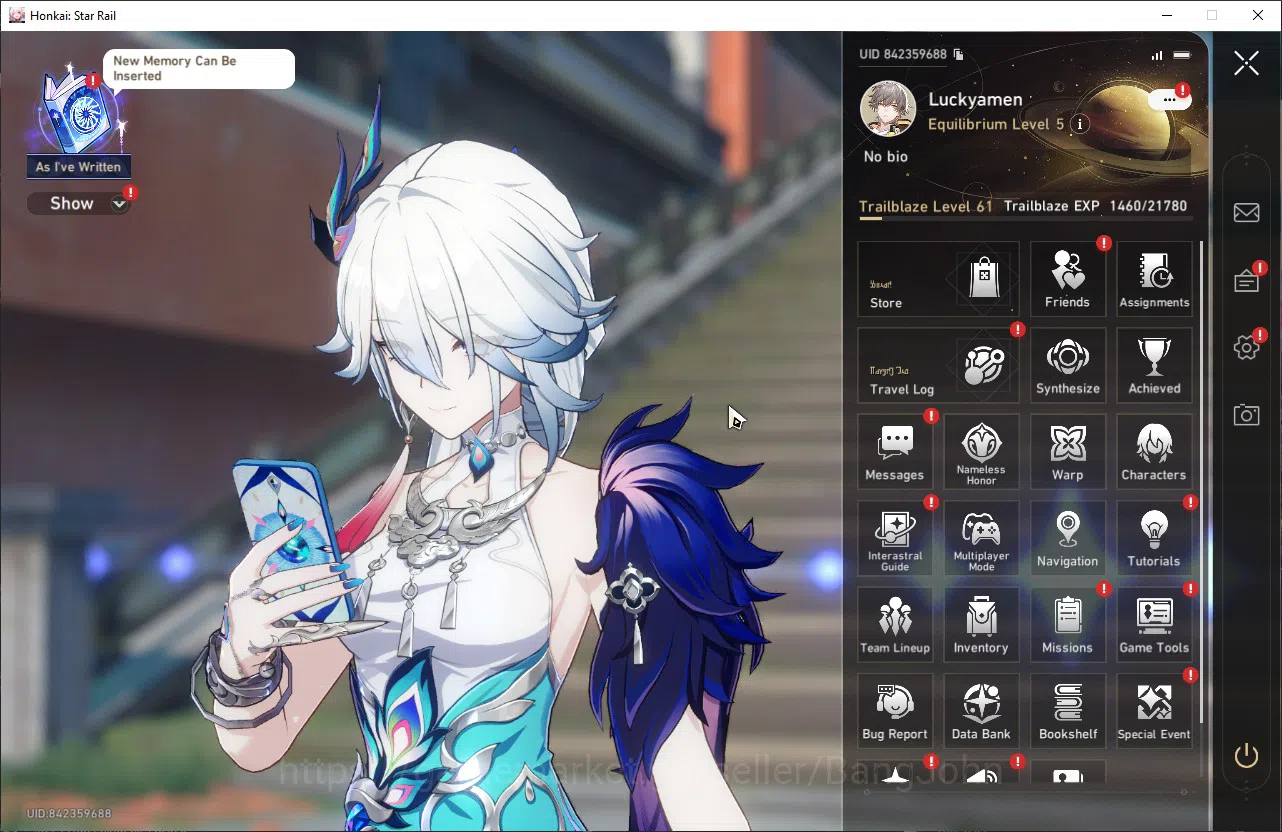 Honkai Star Rail Accounts Others ASIA TL61|5 Lim|Ashveil+Cruising S5|Yao Guang|Kafka|Dan Heng PT|Ruan Mei|11 Special 2