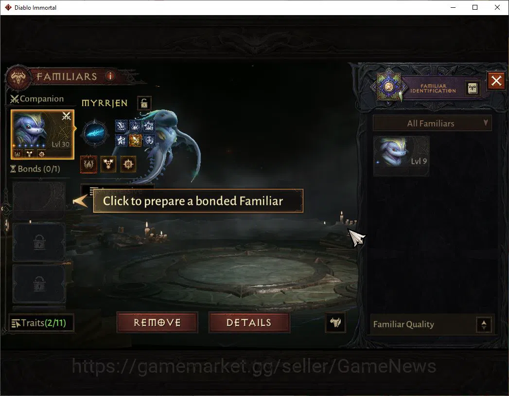 Diablo Immortal Accounts Mid-Tier NA-Chain of Honor|Change Server On|Lv60(642)|Demon Hunter|35k CR|Reso 450|Paragon 11