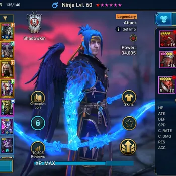Raid: Shadow Legends Accounts Starter Lv 55|1,3M Power|23