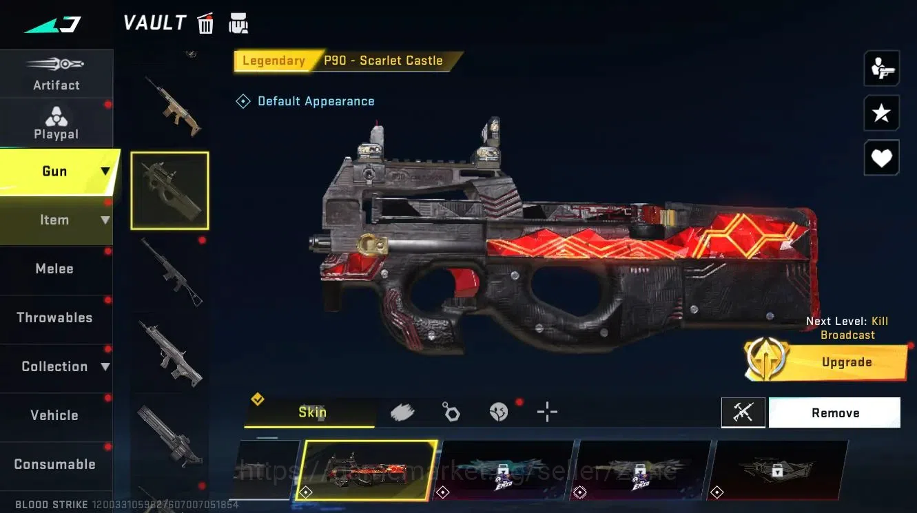 Blood Strike Accounts Asia|1 ETERNAL AUG - Empyrean|2 ULTRA|3 LEGENDARY| image 4