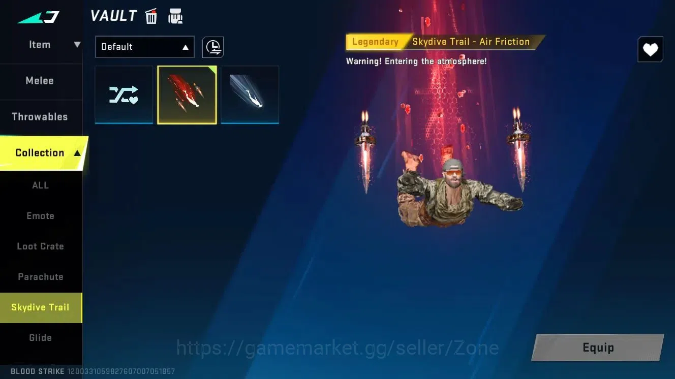 Blood Strike Accounts Asia|1 ETERNAL AUG - Empyrean|2 ULTRA|3 LEGENDARY| image 7