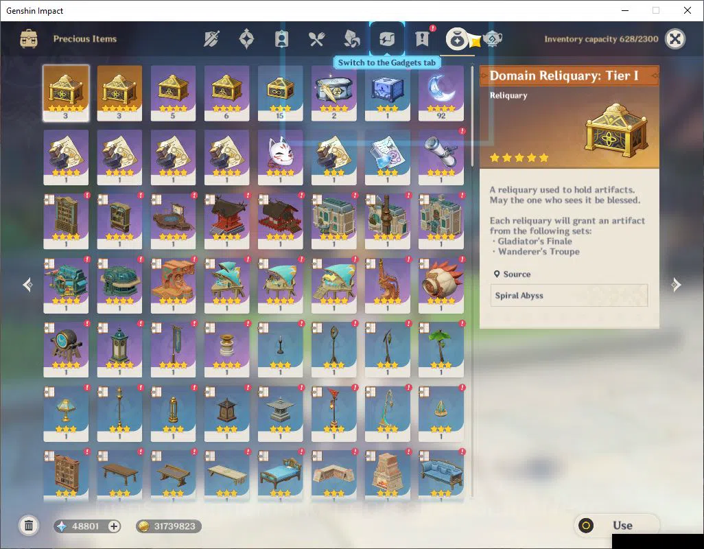 Genshin Impact Accounts ASIA | Ready Gacha | AR 55 | 48800 Primo + 60 IF + image 10