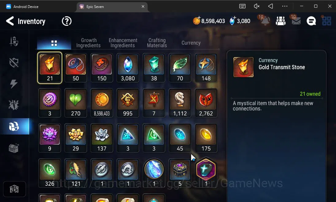 Epic Seven Accounts Starter ASIA UnVerif|Starter|3 ML (Requiem Roana,FL Lidica,EW Ludwig)+Stark,Setsuka,Ludwig|PoH ON|3K 14