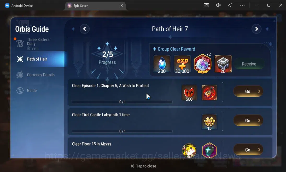 Epic Seven Accounts Starter ASIA UnVerif|Starter|3 ML (Requiem Roana,FL Lidica,EW Ludwig)+Stark,Setsuka,Ludwig|PoH ON|3K 4