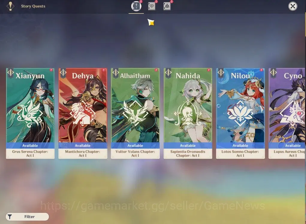 Genshin Impact Accounts ASIA|AR55|SemiPreamTeam Skrik|4Limited+36(*4Charac image 15